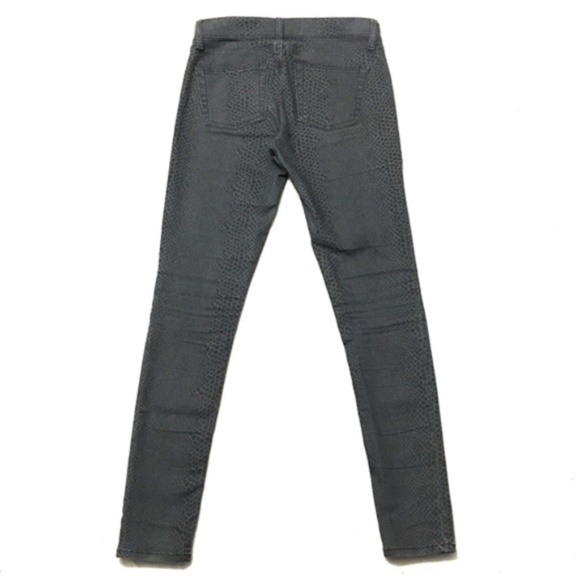 Gap legging skinny jeans snake grey animal print - Picture 5 of 8